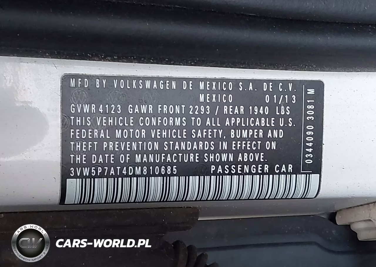 2013 Volkswagen Beetle 2.5L VIN:3VW5P7AT4DM810685 - 9
