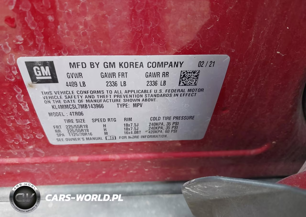 2021 Buick Encore Gx Awd Preferred VIN:KL4MMCSL7MB143966 - 9
