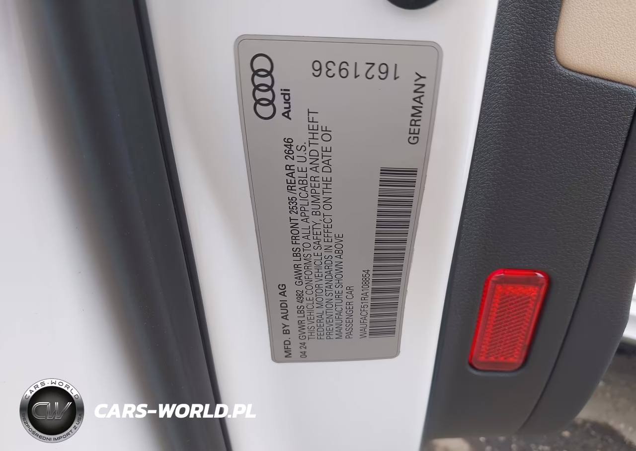 2024 Audi A5 Sportback Premium Plus 45 Tfsi Quattro S Tronic VIN:WAUFACF51RA108854 - 9