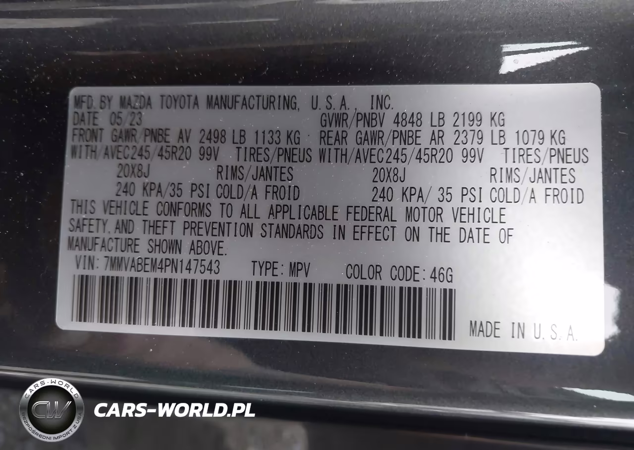 2023 Mazda Cx-50 2.5 S Premium Plus VIN:7MMVABEM4PN147543 - 9