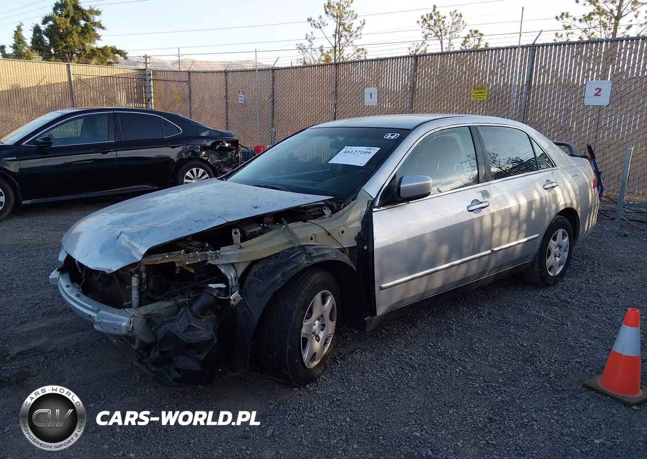 2007 Honda Accord 2.4 Lx VIN:1HGCM56427A189846 - 2