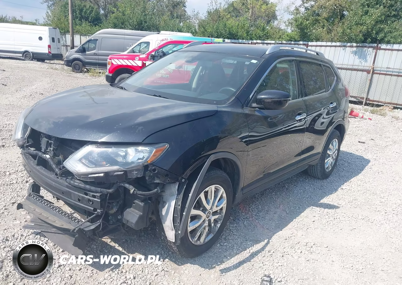 2019 Nissan Rogue Sv VIN:KNMAT2MV1KP531828 - 2