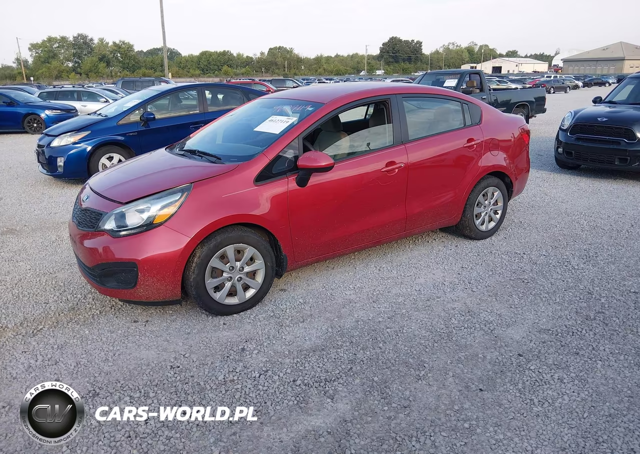 2015 Kia Rio Lx VIN:KNADM4A36F6527887 - 2
