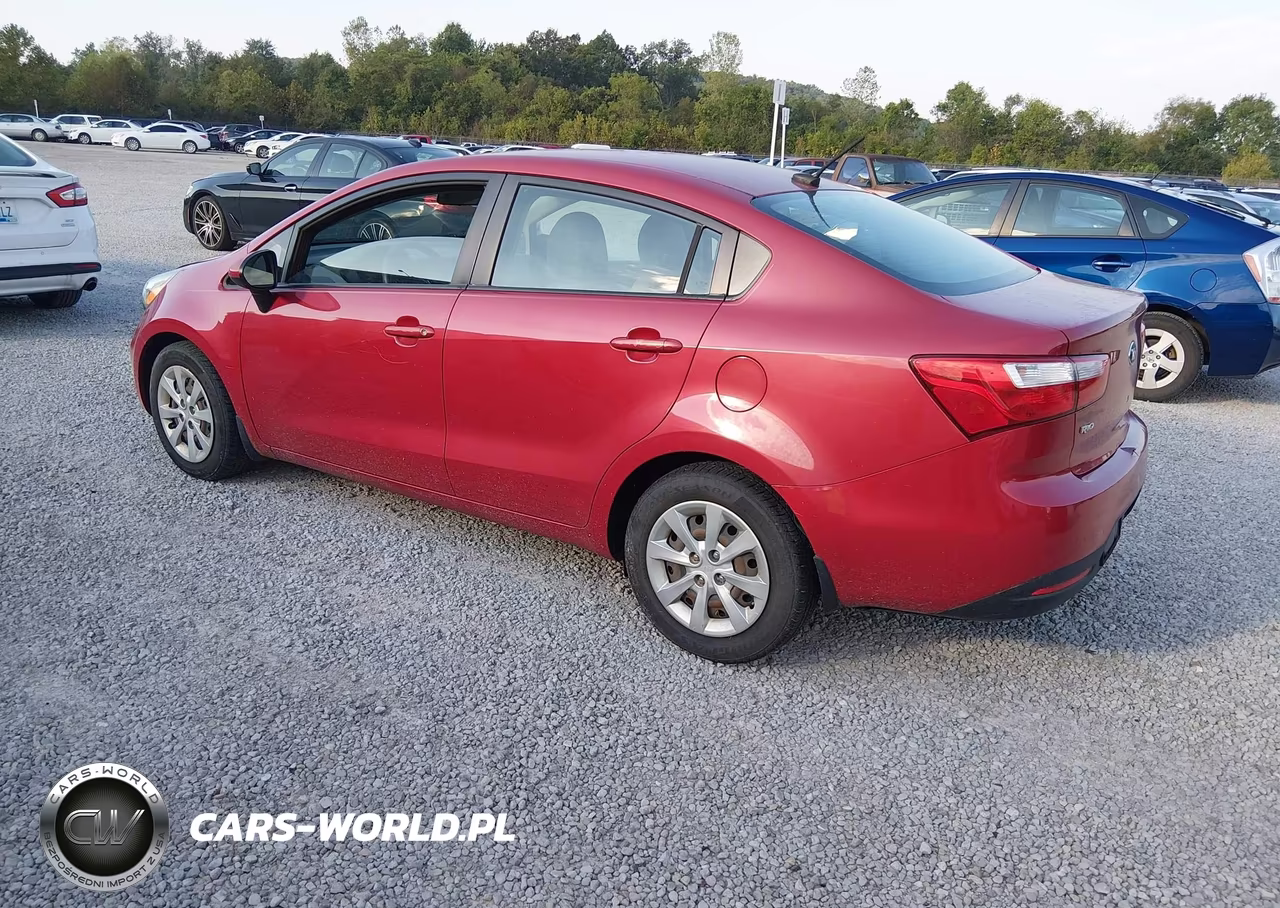 2015 Kia Rio Lx VIN:KNADM4A36F6527887 - 3