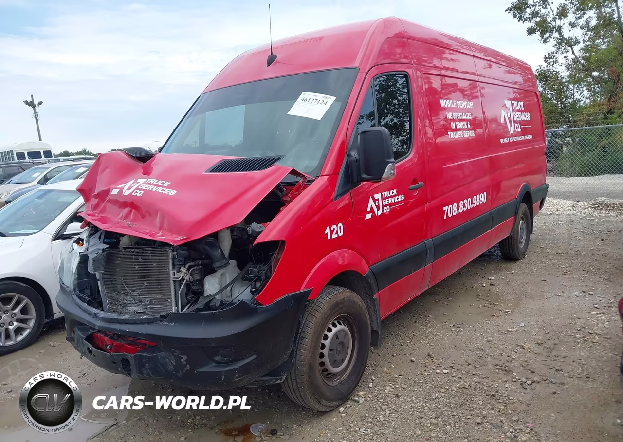 2017 Mercedes-Benz Sprinter 2500 High Roof V6 VIN:WD3PE8CD3HP510420 - 2