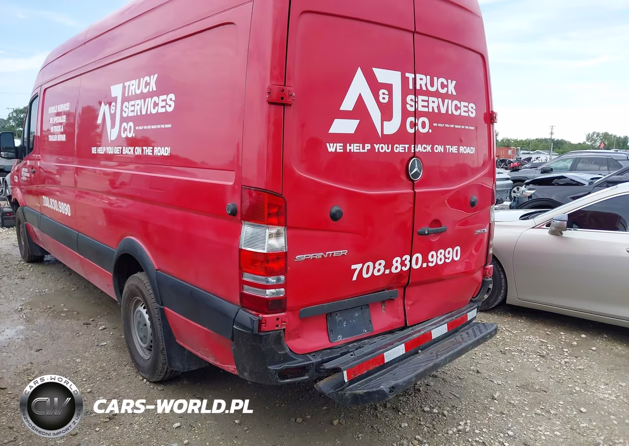 2017 Mercedes-Benz Sprinter 2500 High Roof V6 VIN:WD3PE8CD3HP510420 - 3