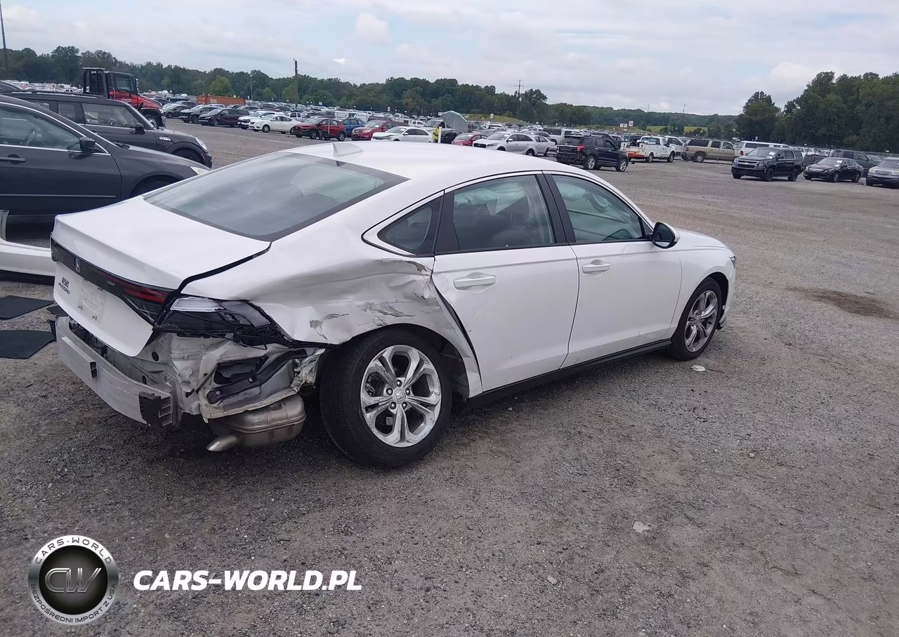 2025 Honda Accord Lx VIN:1HGCY1F28SA047327 - 4