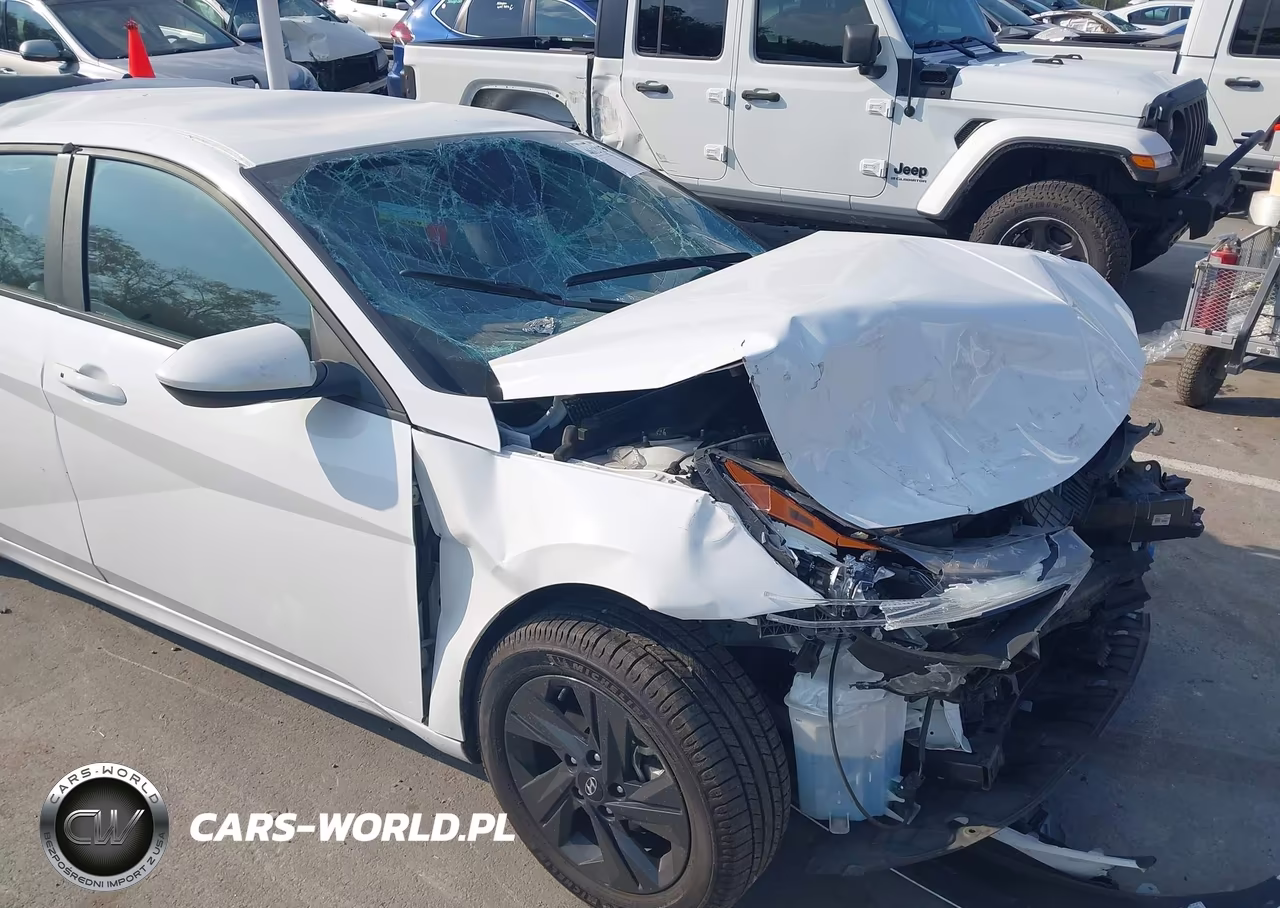 2023 Hyundai Elantra Hybrid Blue VIN:KMHLM4AJ1PU089107 - 6