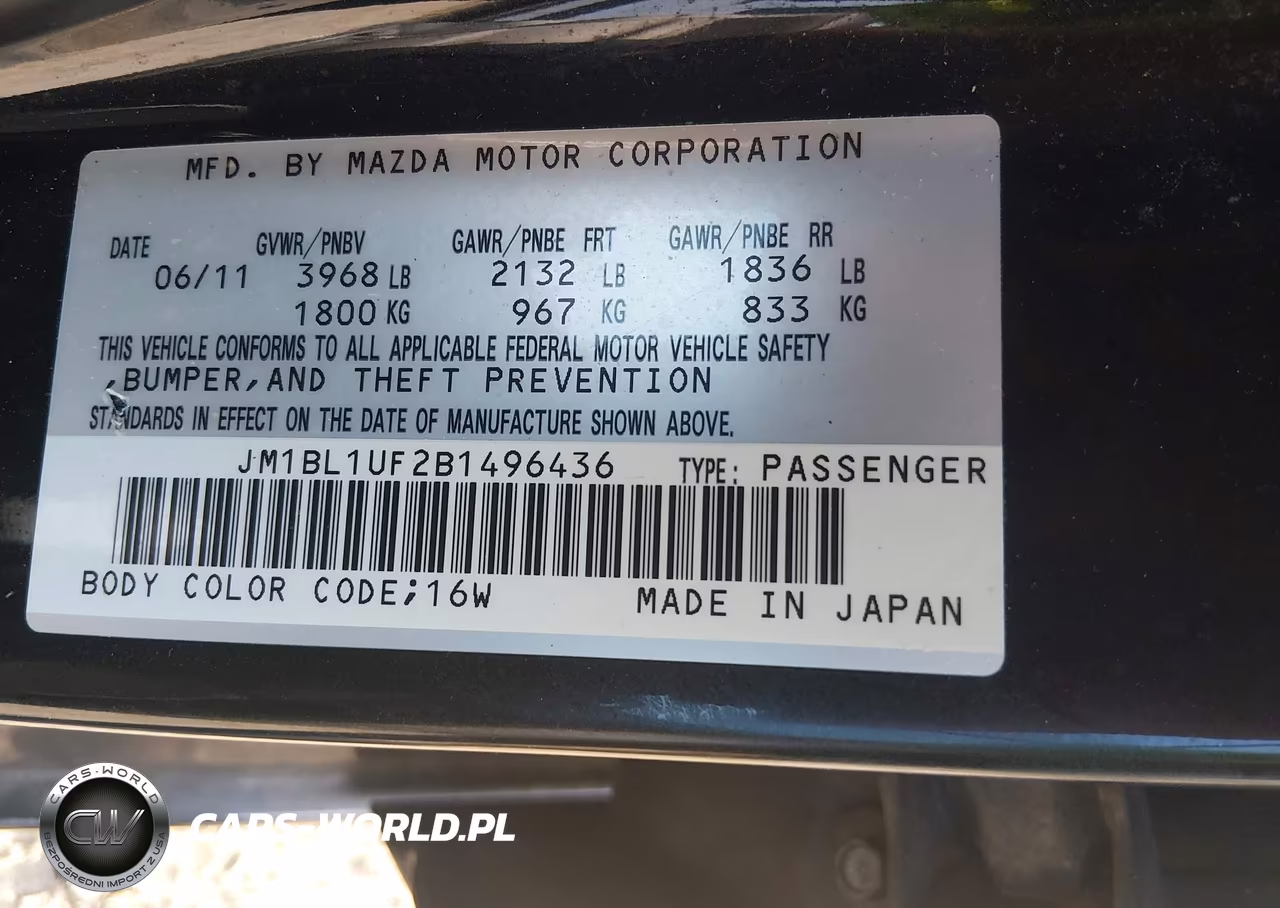2011 Mazda Mazda3 I Sport VIN:JM1BL1UF2B1496436 - 9