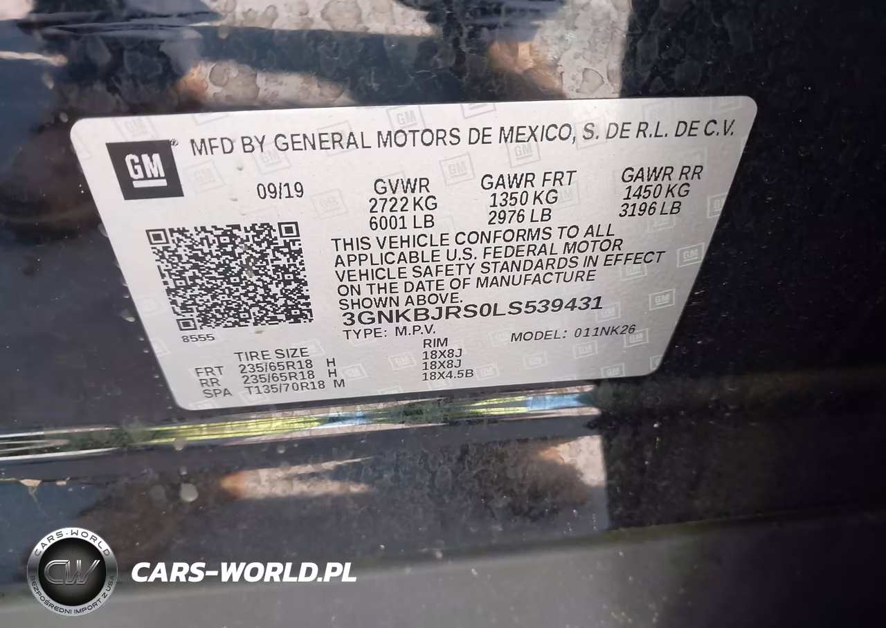 2020 Chevrolet Blazer Awd 3Lt VIN:3GNKBJRS0LS539431 - 9