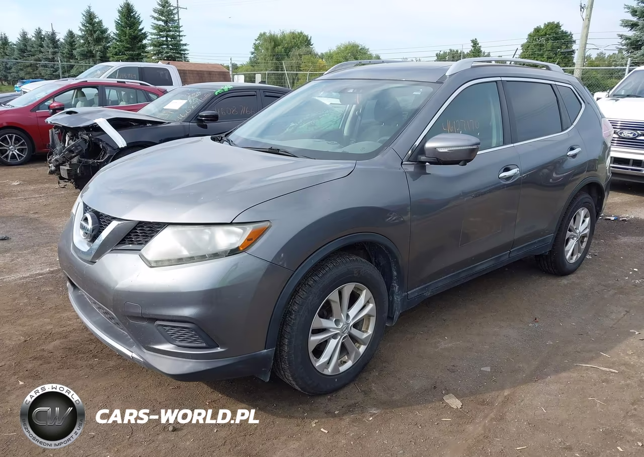 2015 Nissan Rogue Sv VIN:5N1AT2MT7FC759128 - 2