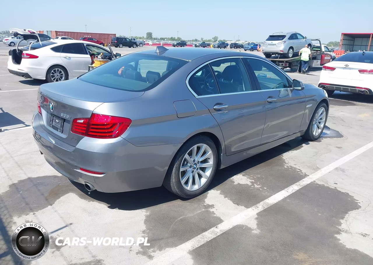 2015 BMW 535I xDrive VIN:WBA5B3C51FD544076 - 4