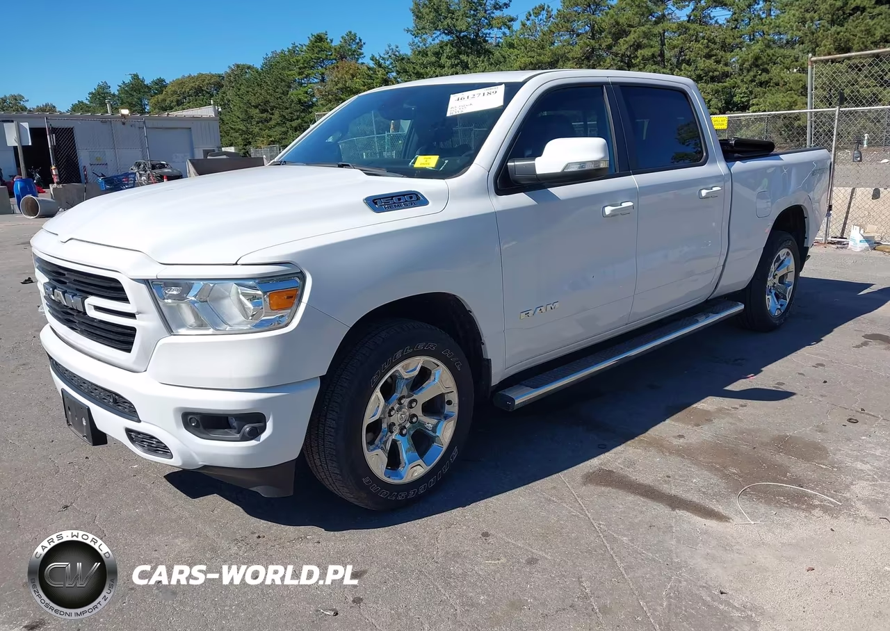 2019 Ram 1500 Big Horn-Lone Star 4X4 6'4 Box VIN:1C6SRFMT1KN922862 - 2