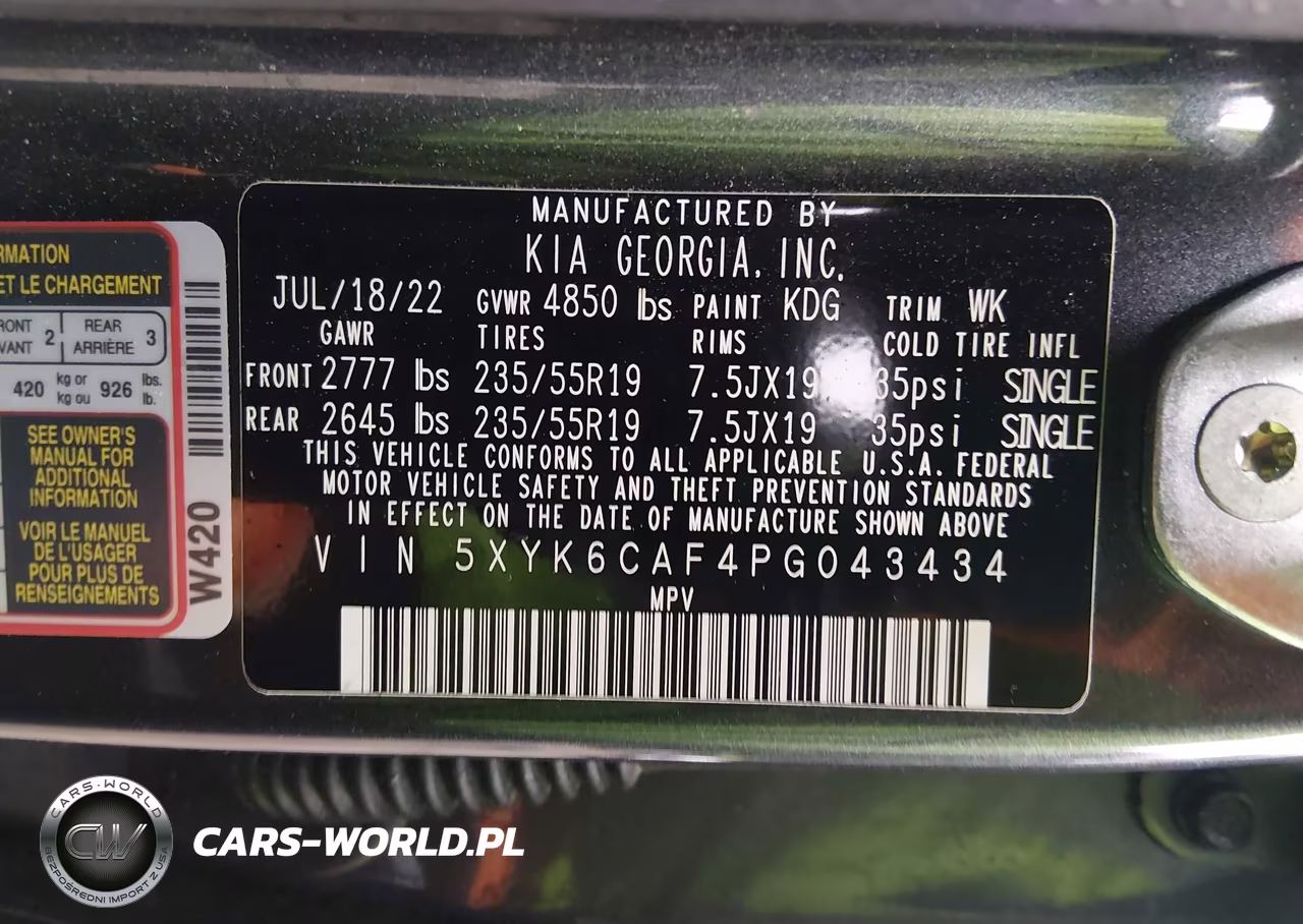 2023 Kia Sportage X-Line VIN:5XYK6CAF4PG043434 - 9