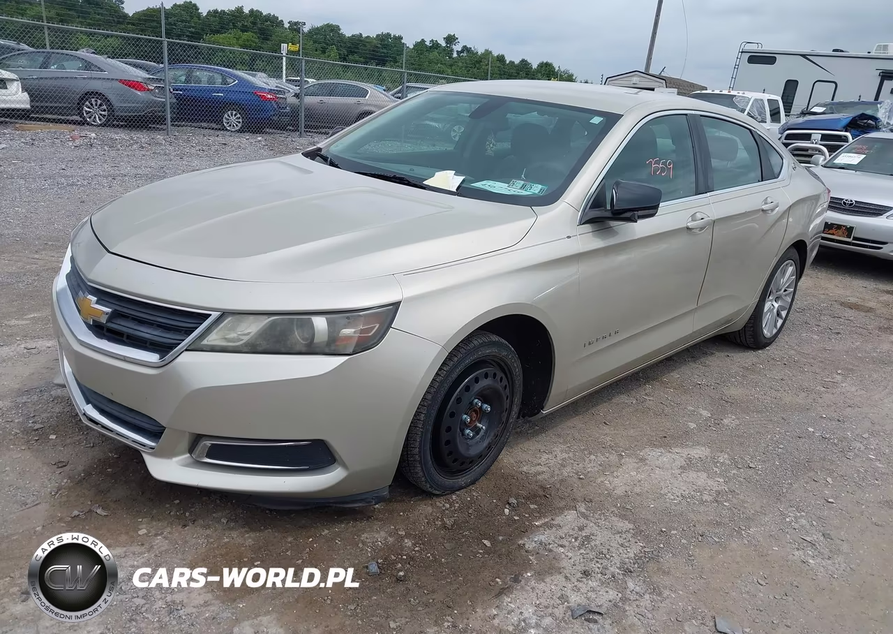 2014 Chevrolet Impala 1Ls VIN:2G11Y5SLXE9228353 - 2