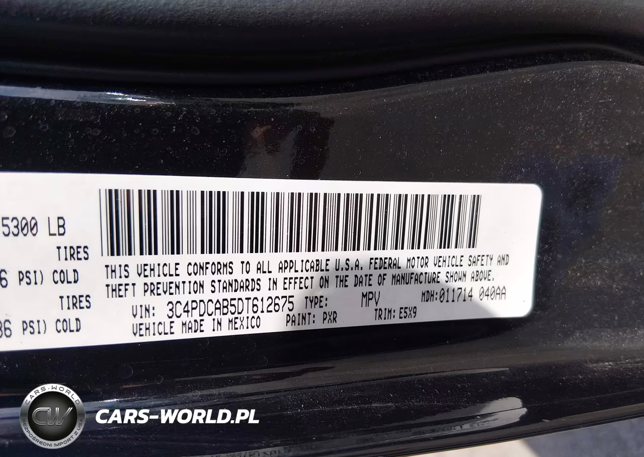 2013 Dodge Journey American Value Pkg VIN:3C4PDCAB5DT612675 - 9