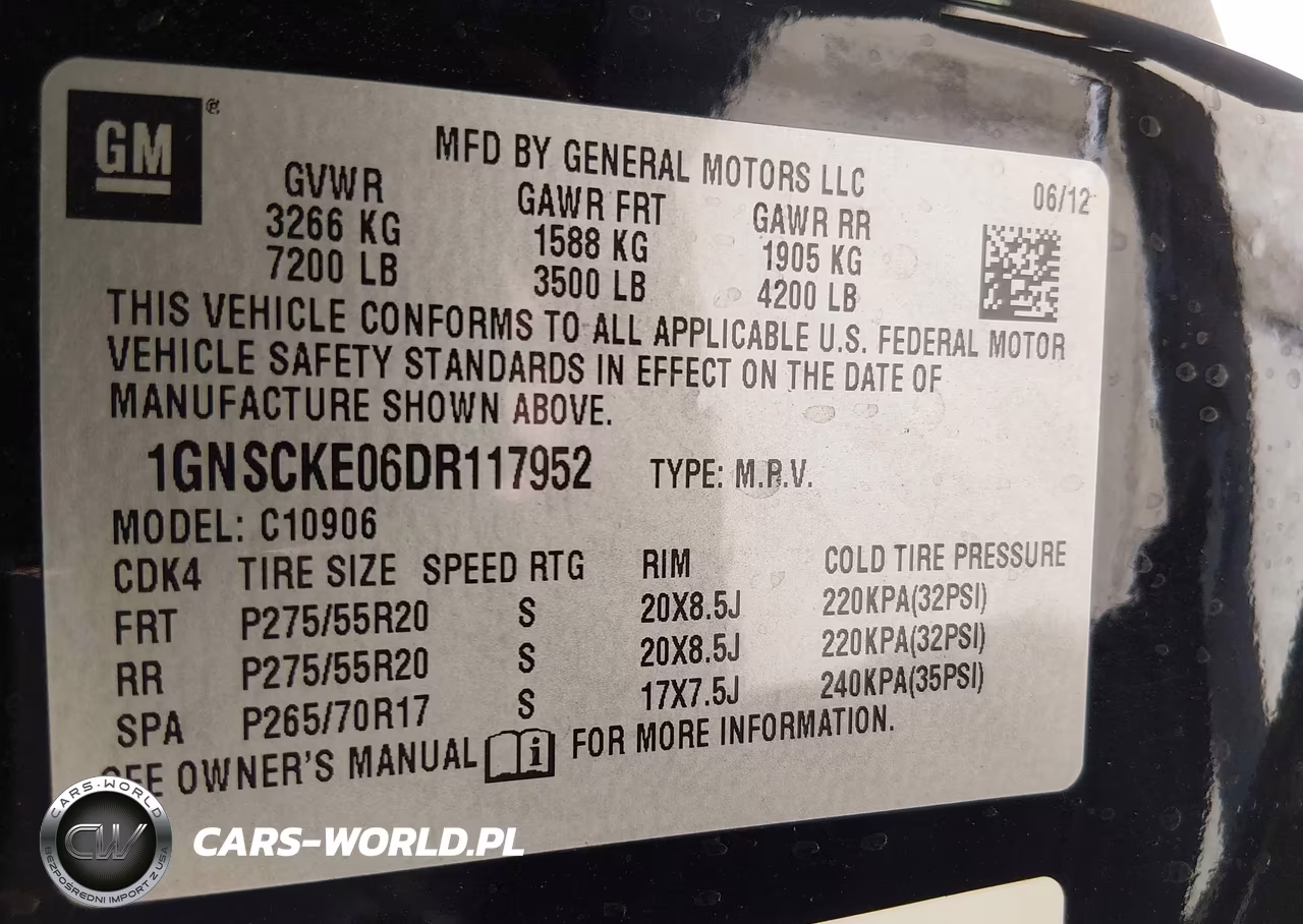 2013 Chevrolet Suburban 1500 Ltz VIN:1GNSCKE06DR117952 - 9
