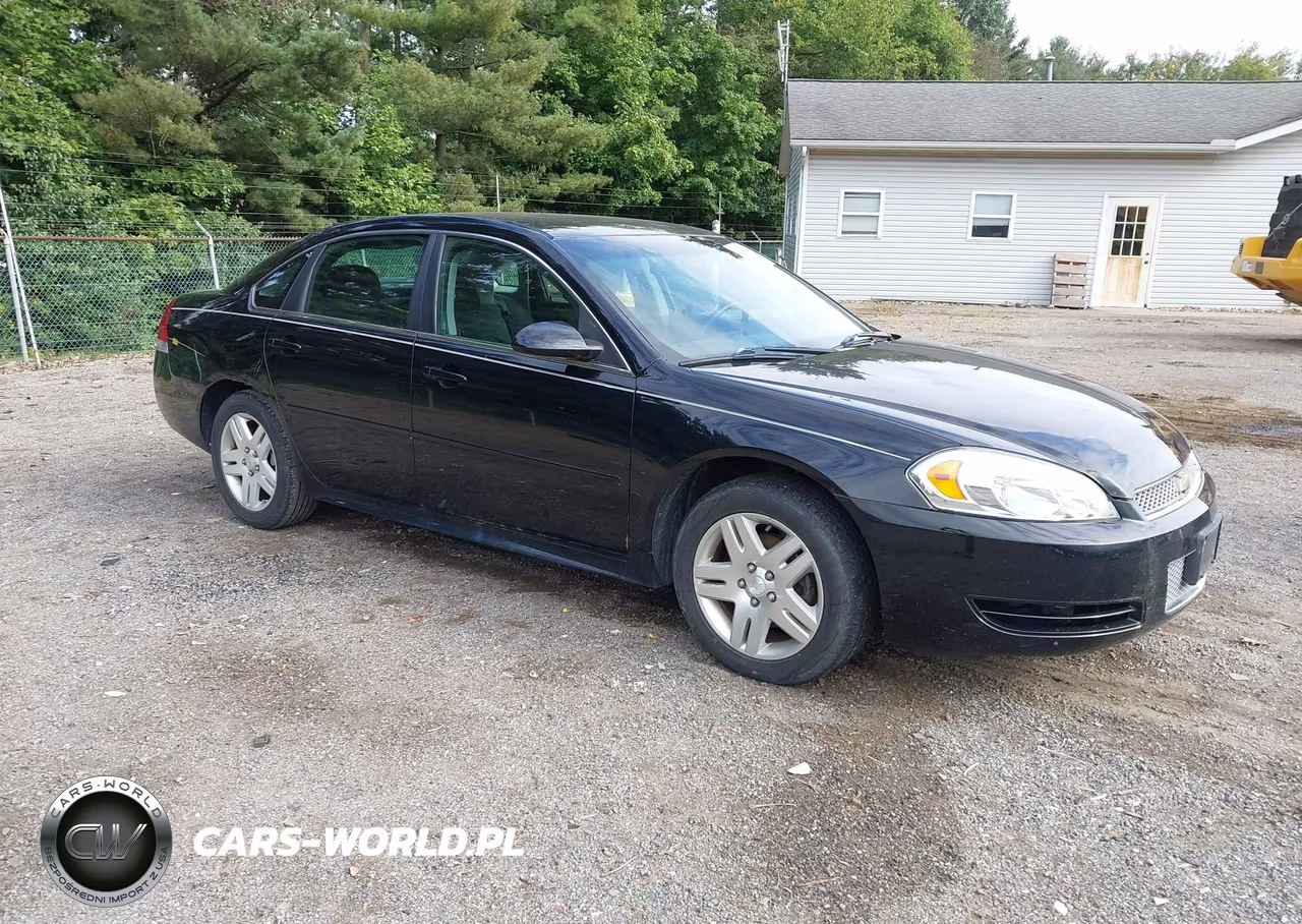 2012 Chevrolet Impala Lt VIN:2G1WG5E36C1229421 - 1