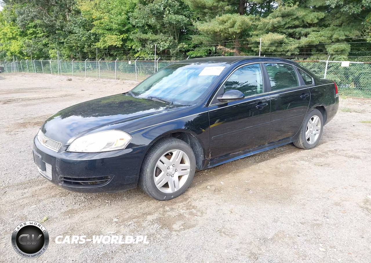 2012 Chevrolet Impala Lt VIN:2G1WG5E36C1229421 - 2
