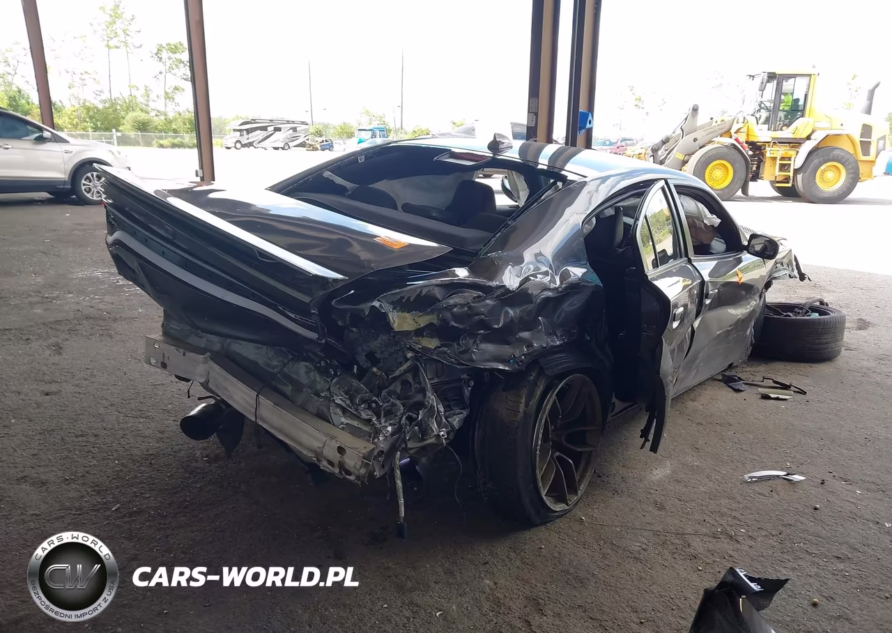 2020 Dodge Charger Srt Hellcat Rwd VIN:2C3CDXL90LH204015 - 4