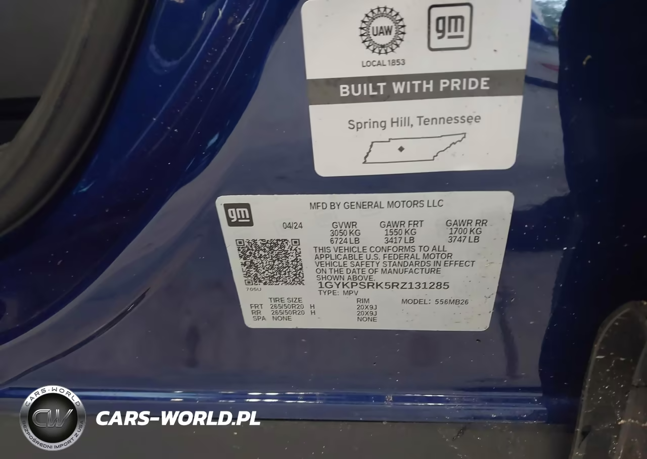 2024 Cadillac Lyriq Luxury W-1Se VIN:1GYKPSRK5RZ131285 - 9