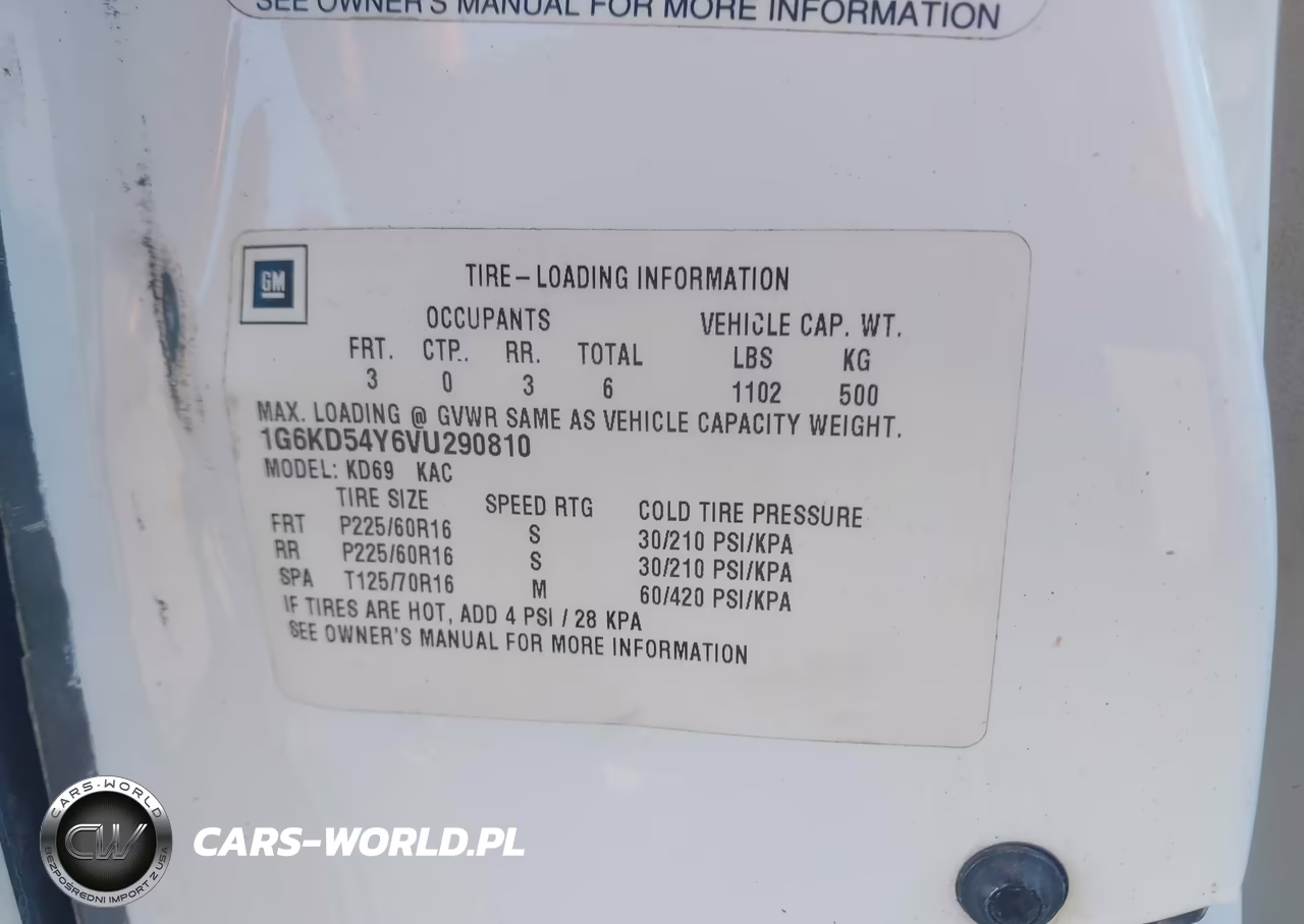 1997 Cadillac Deville Standard VIN:1G6KD54Y6VU290810 - 9