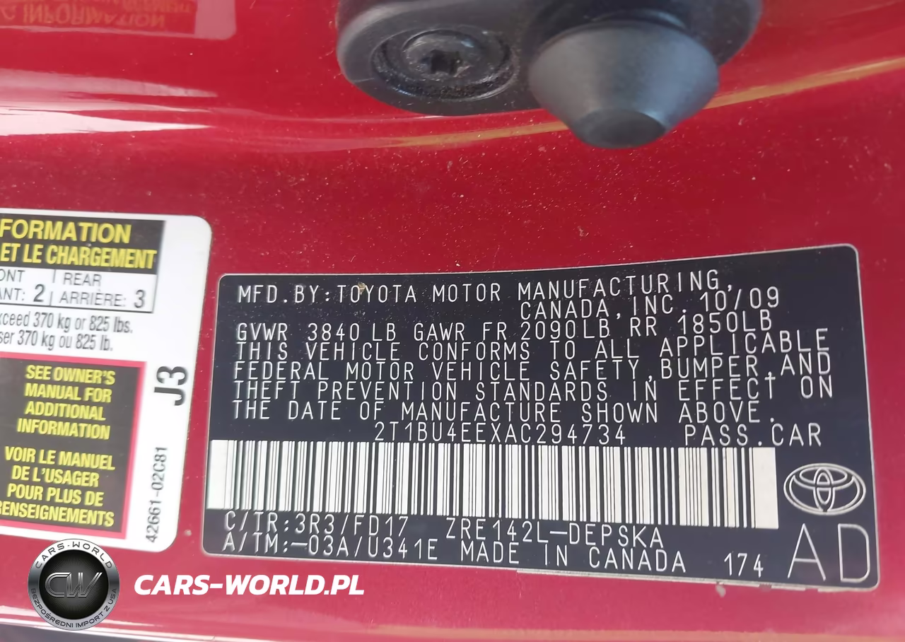 2010 Toyota Corolla S-Le-Xle VIN:2T1BU4EEXAC294734 - 9
