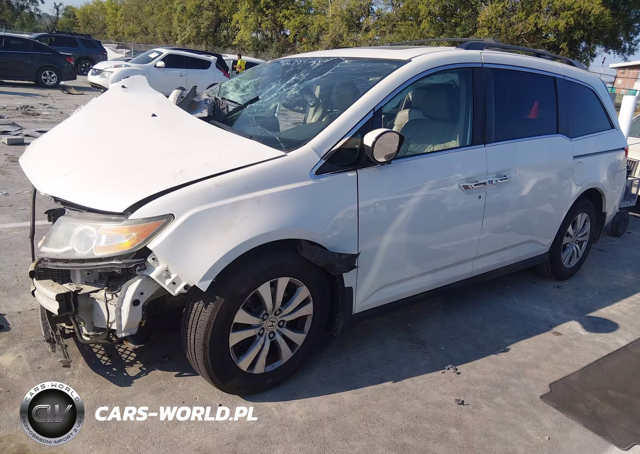 2016 Honda Odyssey Ex-L VIN:5FNRL5H6XGB075613 - 2