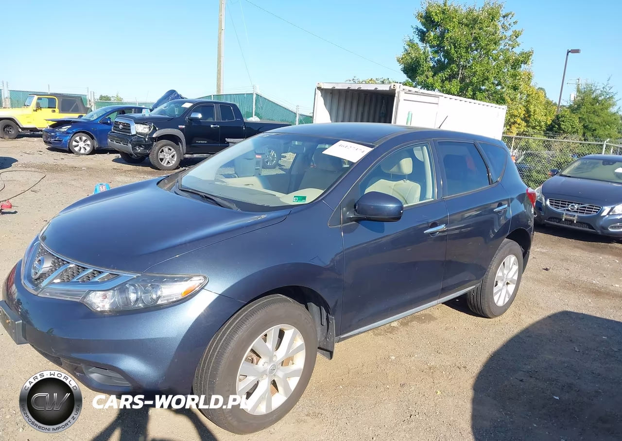 2014 Nissan Murano S VIN:JN8AZ1MW0EW506628 - 2