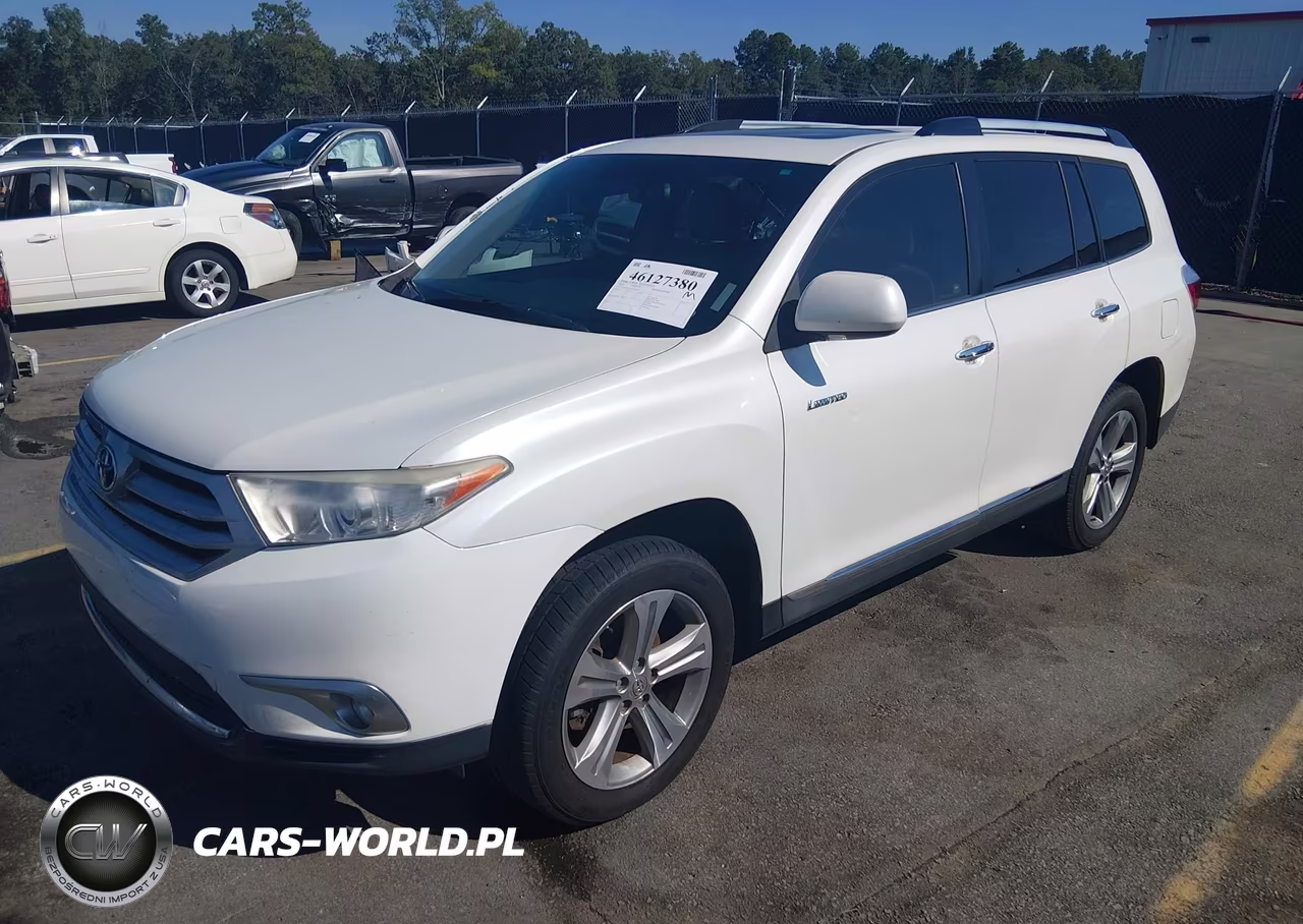 2012 Toyota Highlander Limited V6 VIN:5TDYK3EH1CS072856 - 2