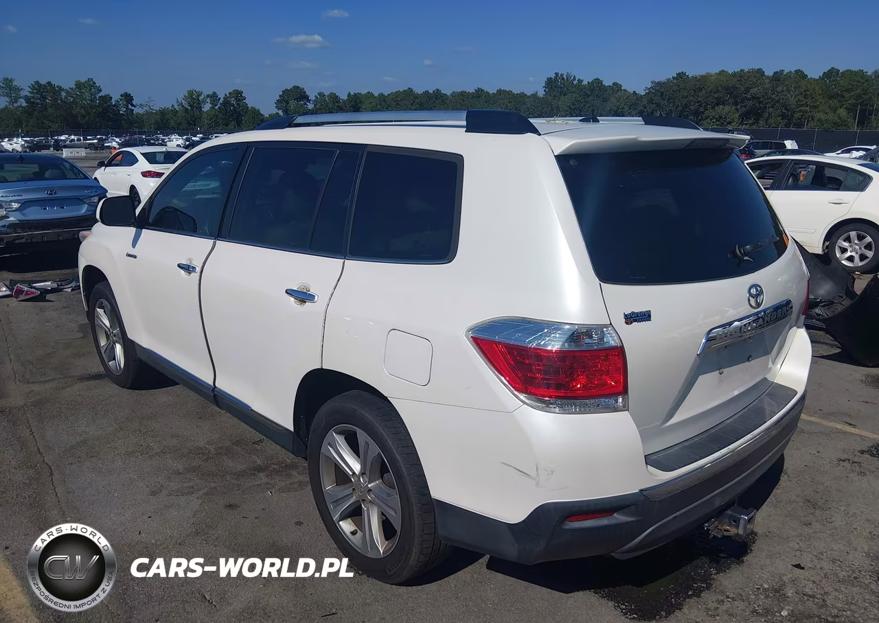 2012 Toyota Highlander Limited V6 VIN:5TDYK3EH1CS072856 - 3