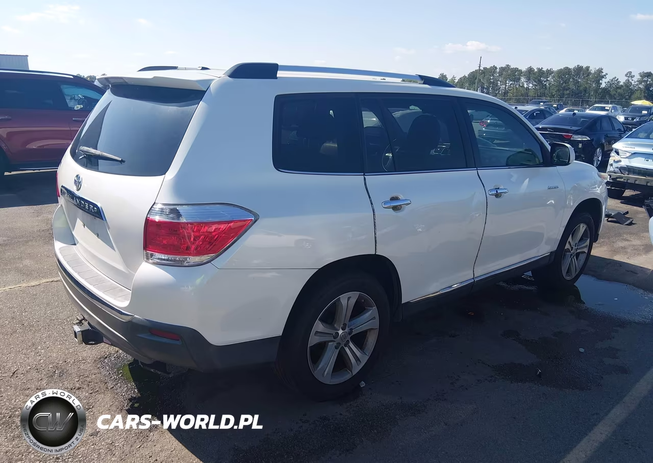 2012 Toyota Highlander Limited V6 VIN:5TDYK3EH1CS072856 - 4
