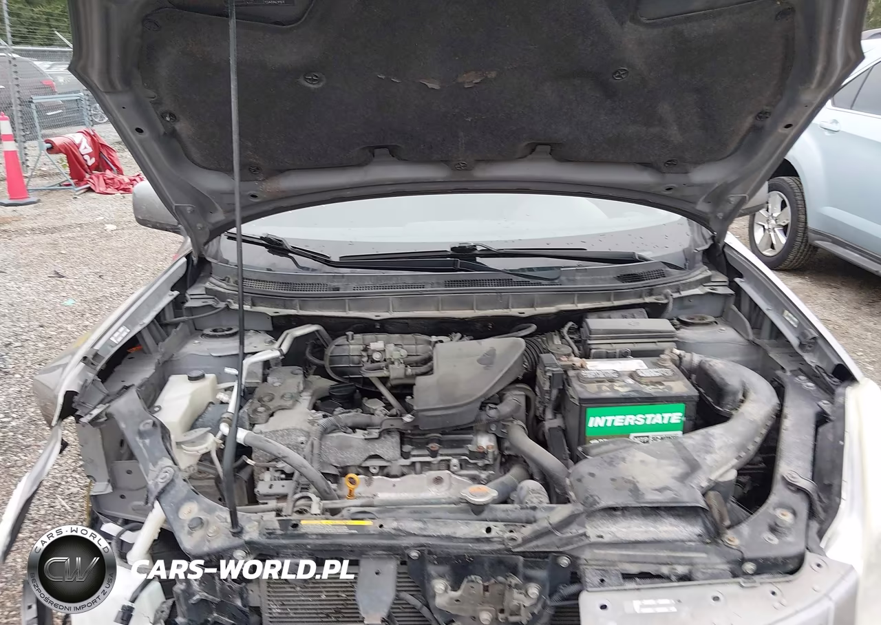 2008 Nissan Rogue Sl VIN:JN8AS58V68W104341 - 10