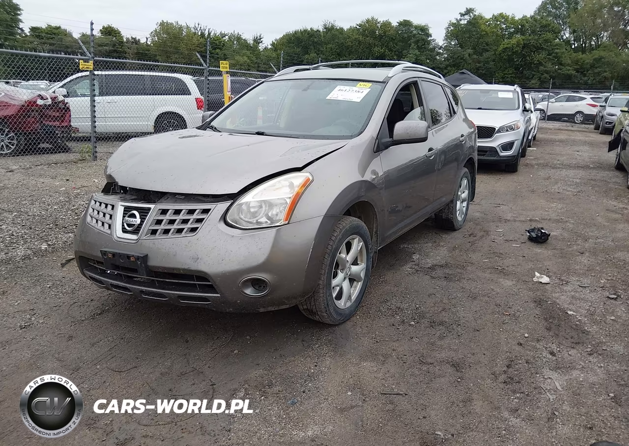 2008 Nissan Rogue Sl VIN:JN8AS58V68W104341 - 2