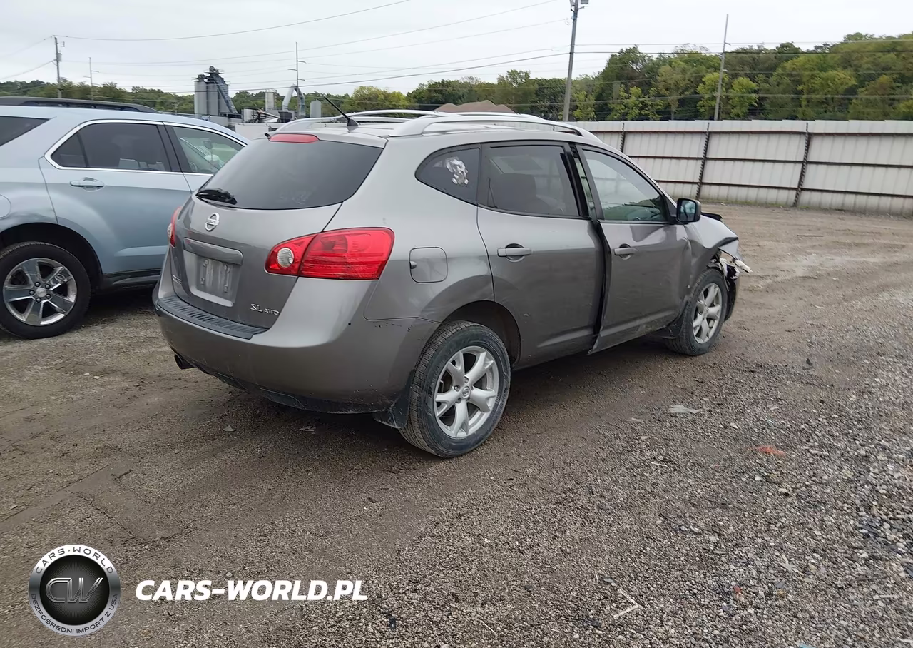 2008 Nissan Rogue Sl VIN:JN8AS58V68W104341 - 4