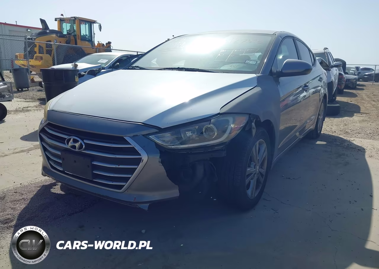 2018 Hyundai Elantra Sel VIN:KMHD84LF9JU523492 - 2