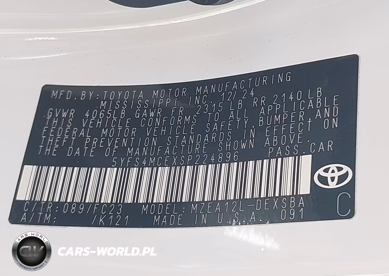 2025 Toyota Corolla Se VIN:5YFS4MCEXSP224896 - 9