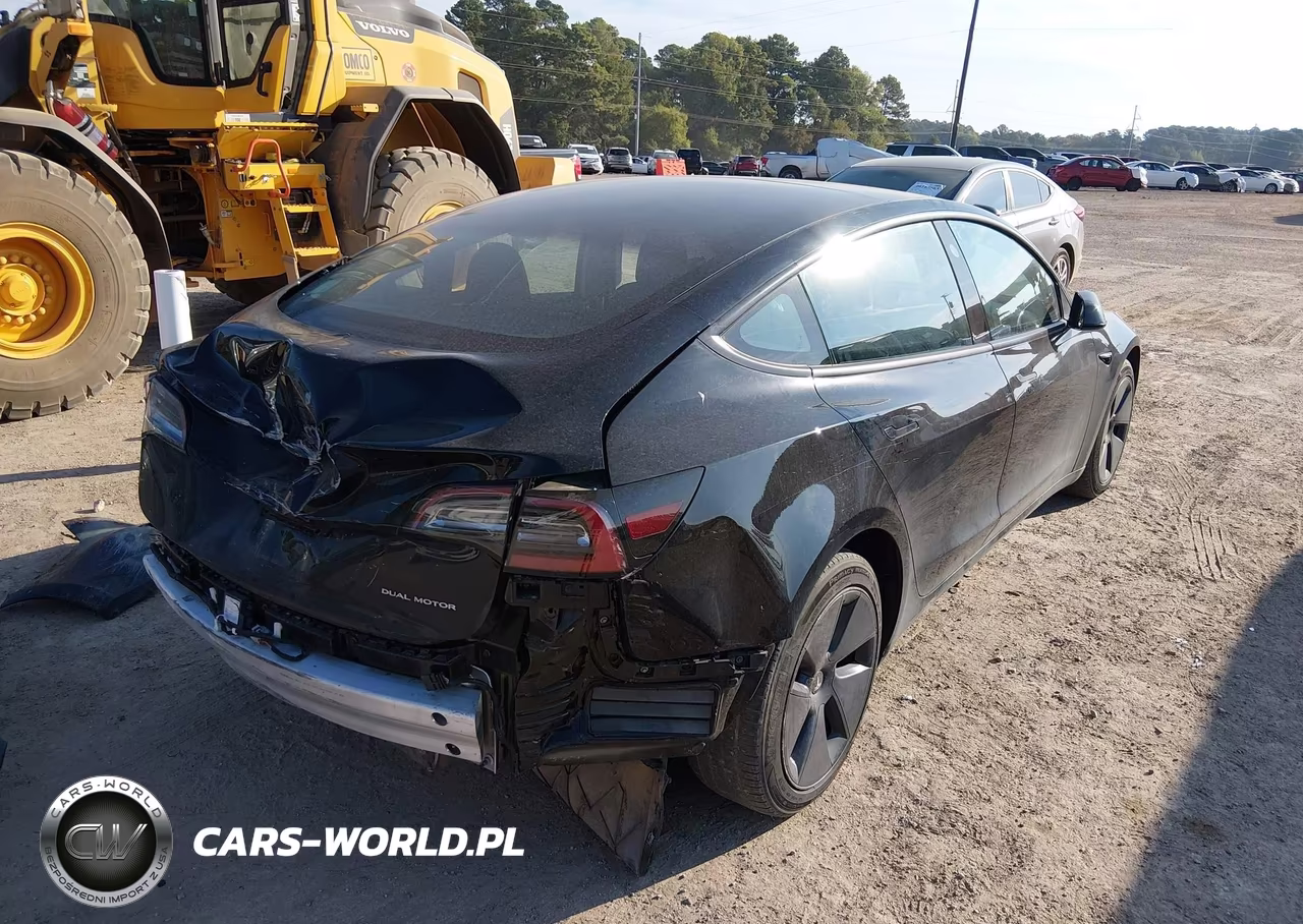 2021 Tesla Model 3 Long Range Dual Motor All-Wheel Drive VIN:5YJ3E1EBXMF062446 - 4