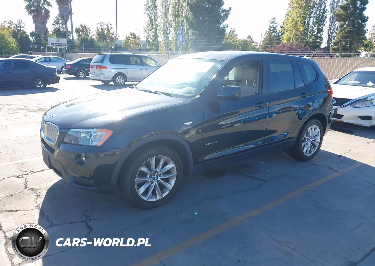 2013 BMW X3 xDrive28I VIN:5UXWX9C5XD0A23407 - 2