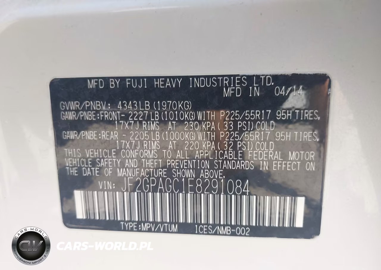 2014 Subaru Xv Crosstrek 2.0I Limited VIN:JF2GPAGC1E8291084 - 9