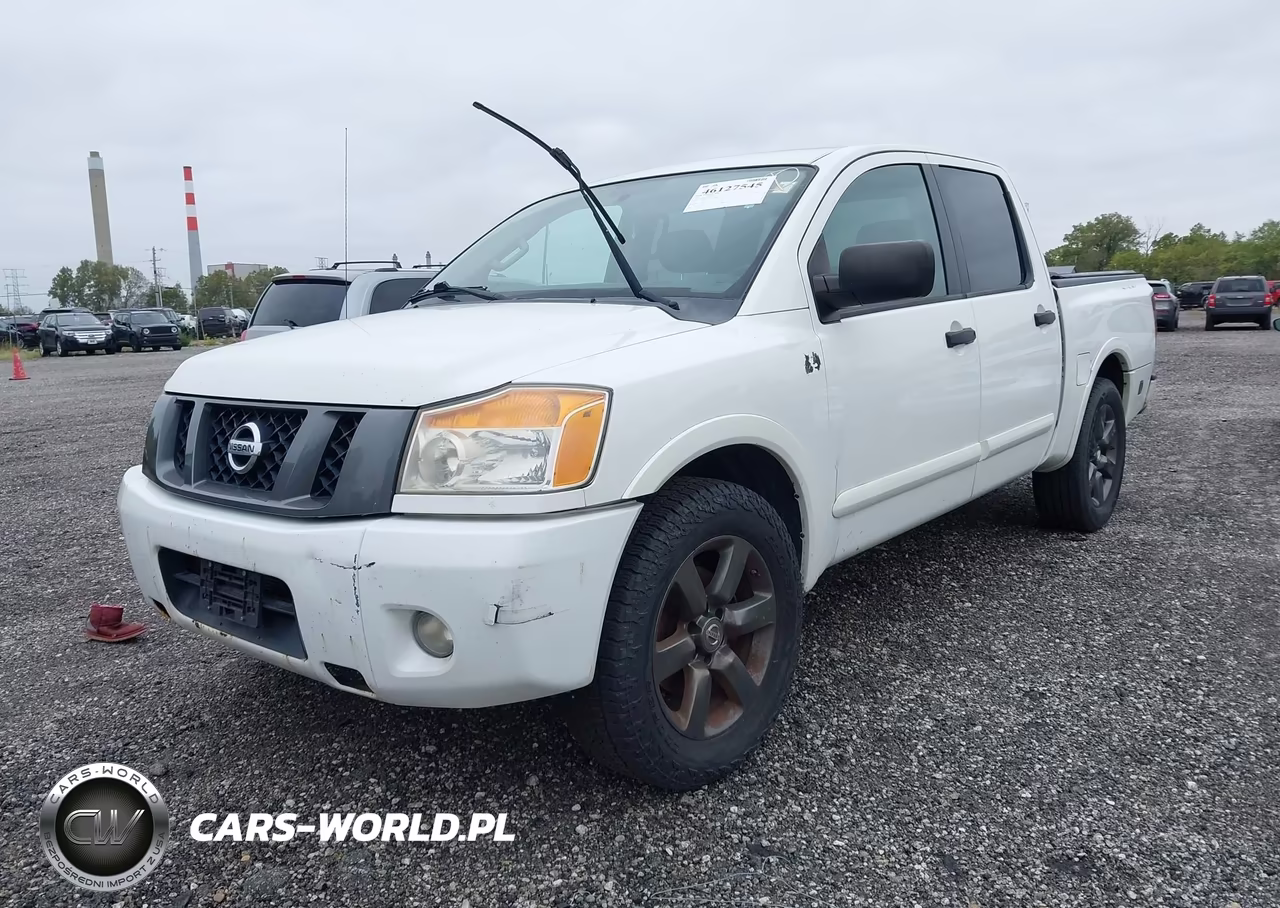 2012 Nissan Titan Sv VIN:1N6BA0EK4CN303707 - 2