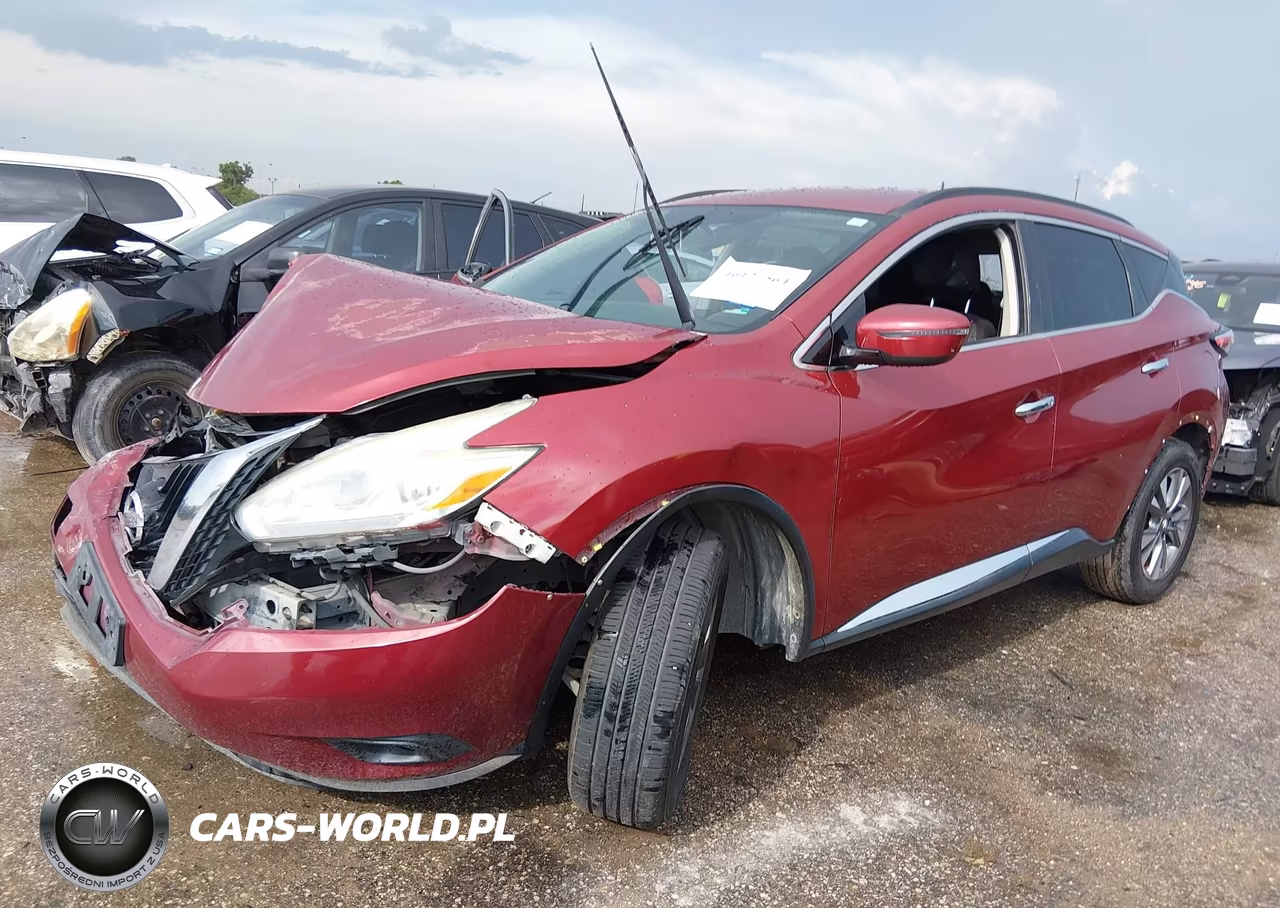 2017 Nissan Murano Sv VIN:5N1AZ2MG3HN140017 - 2
