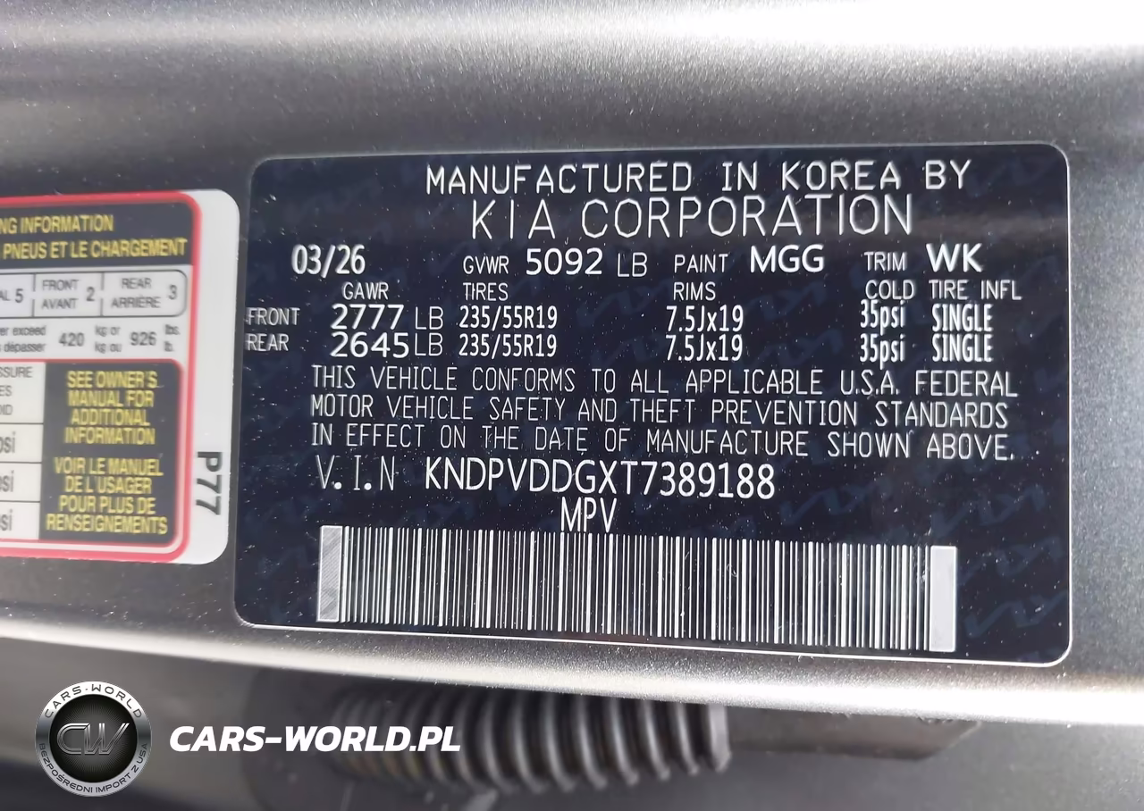 2026 Kia Sportage Hybrid X-Line VIN:KNDPVDDGXT7389188 - 9