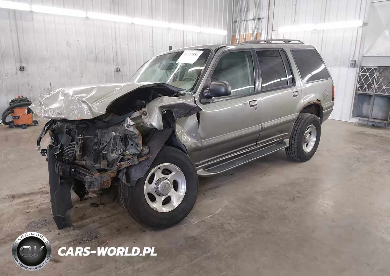 2000 Mercury Mountaineer VIN:4M2ZU86P4YUJ49296 - 2