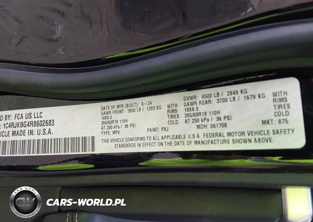2024 Jeep Grand Cherokee L Limited 4X4 VIN:1C4RJKBG4R8602683 - 9