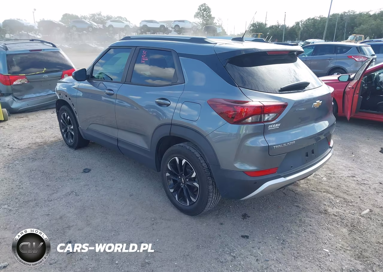 2021 Chevrolet Trailblazer Fwd Lt VIN:KL79MPSL3MB077643 - 3