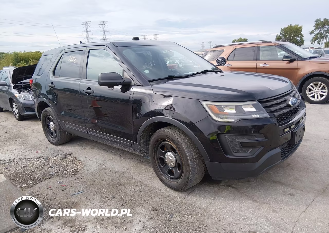 2019 Ford Police Interceptor Utility VIN:1FM5K8AR4KGA29308 - 1