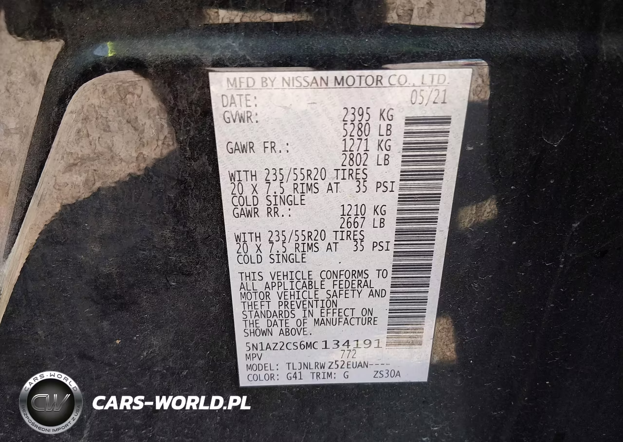 2021 Nissan Murano Sl Intelligent Awd VIN:5N1AZ2CS6MC134191 - 9