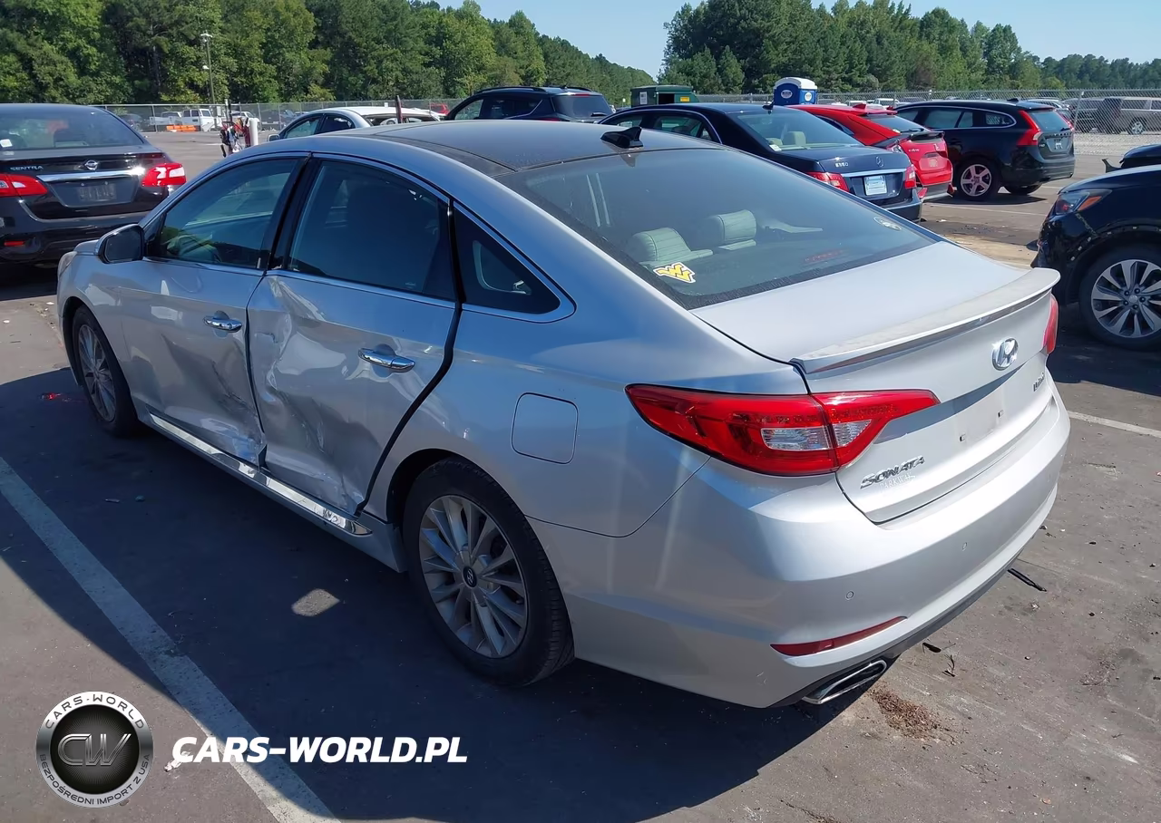2015 Hyundai Sonata Limited VIN:5NPE34AF3FH034436 - 3