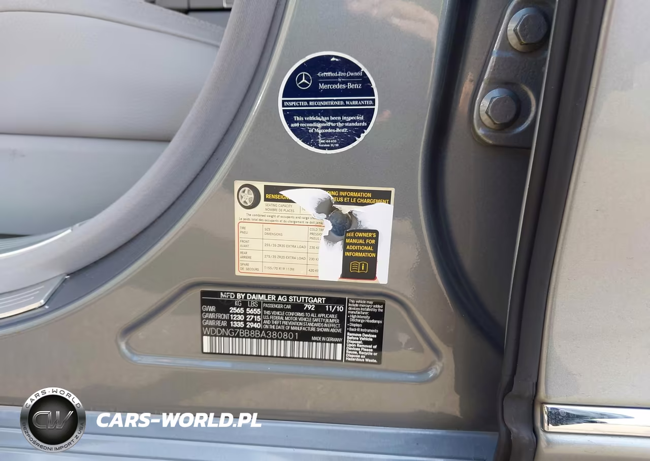 2011 Mercedes-Benz S 550 VIN:WDDNG7BB8BA380801 - 21